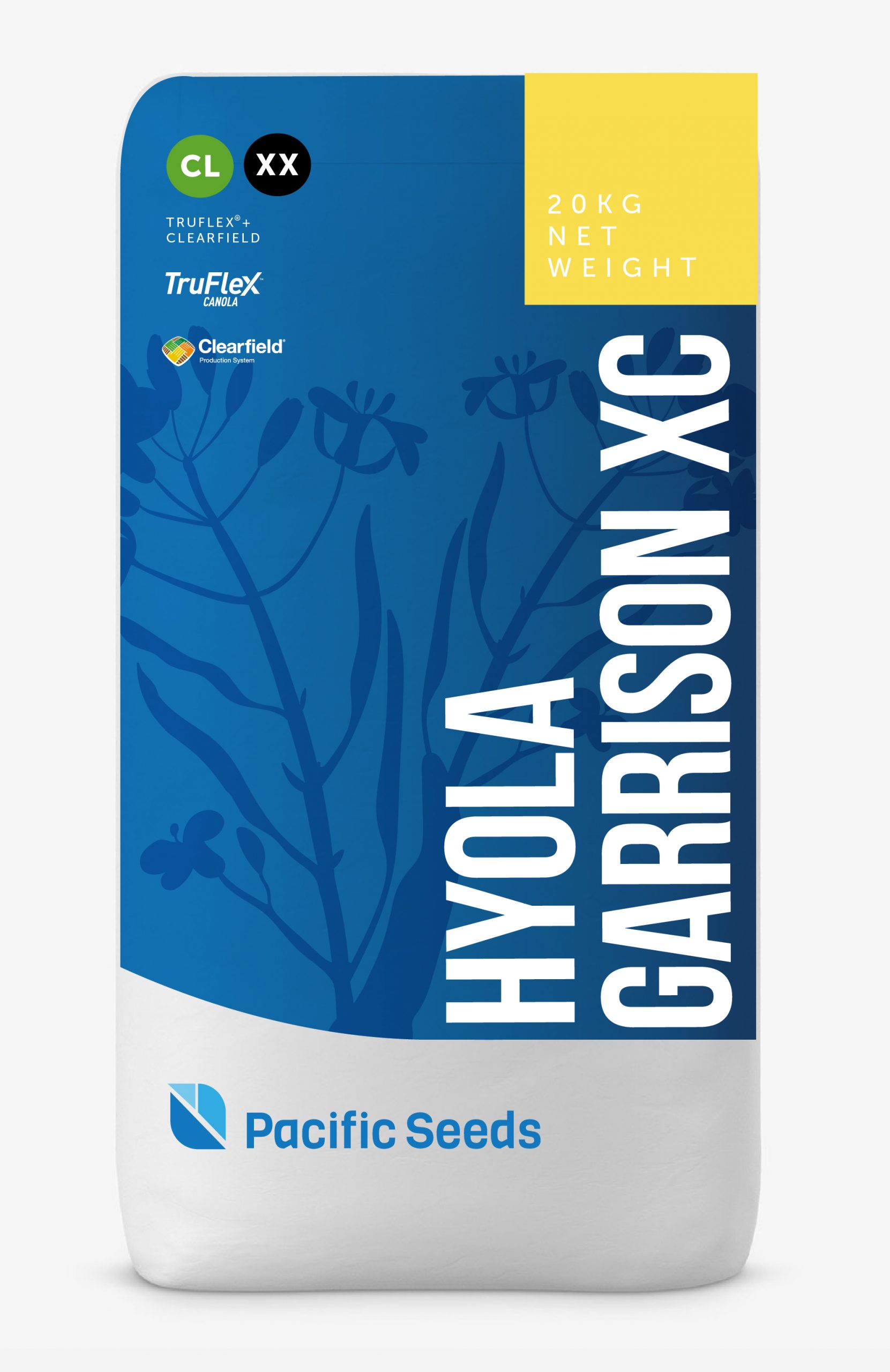 Packet of Pacific Seeds Hyola Garrison CX Canola 20KG